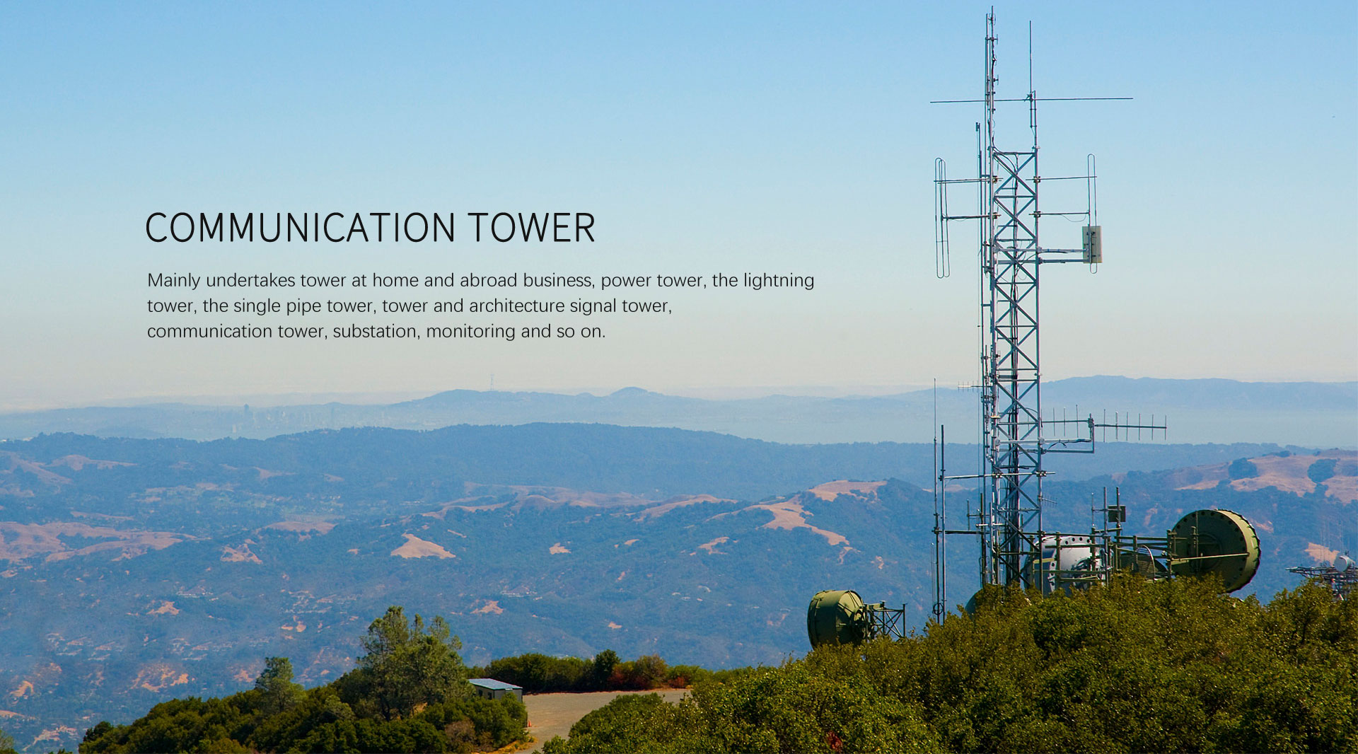 Communication Angle Steel Tower Tillverkare