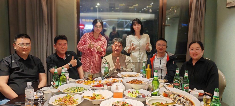 Maotong fick framgångsrikt koreanska kunder och drog en ny plan för internationellt samarbete
