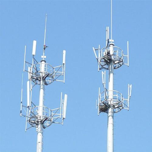 Vilka är egenskaperna hos Monopole Cell Tower?