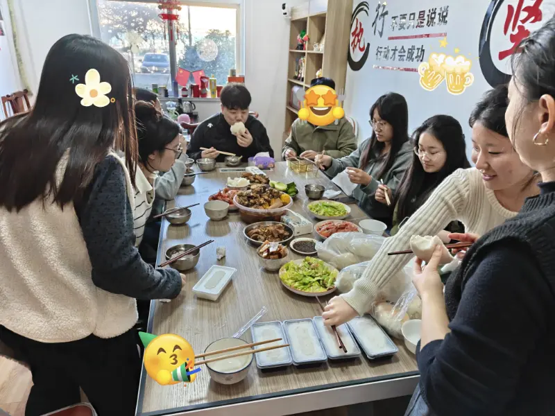 Spontan lunch bygger bestående kontorsobligationer