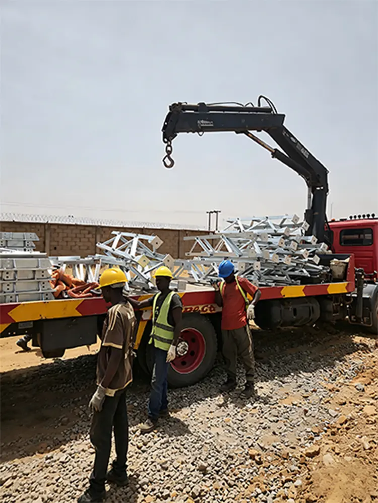 Framsteg på plats för Nigeria Zaria 330kV transformatorstationsprojekt