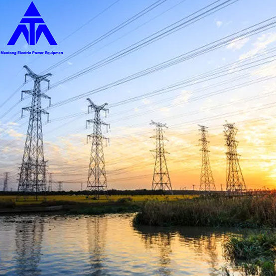 35KV 66KV Elkraft Fallskyddsvinkel Ståltorn